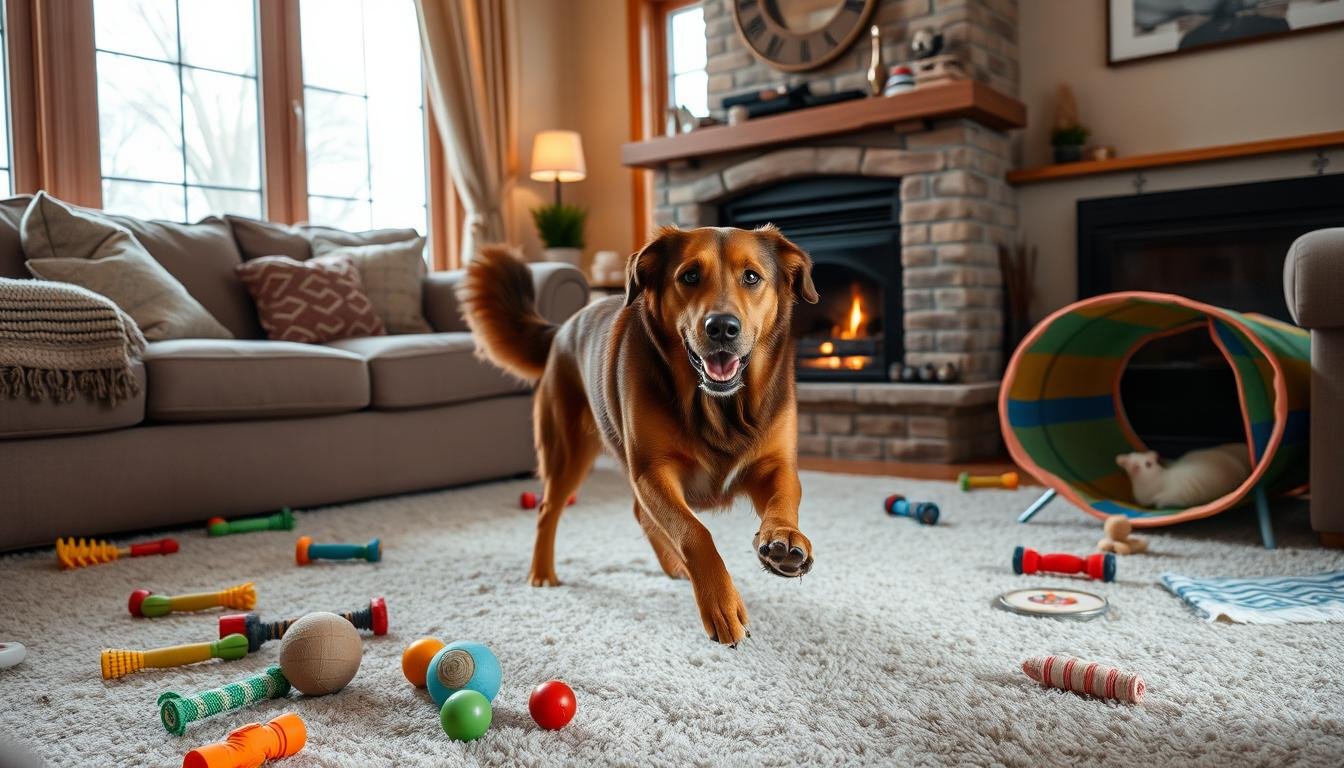 How to Keep Your Dog Active and Stimulated Indoors During the Winter