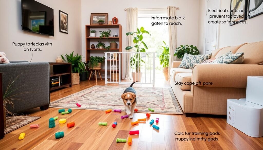 puppy-proofing your home