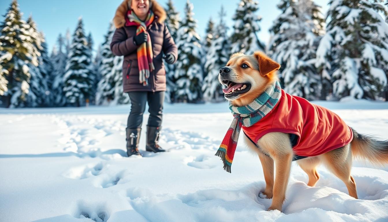 How to Train Your Dog to Deal with Snow and Cold Weather